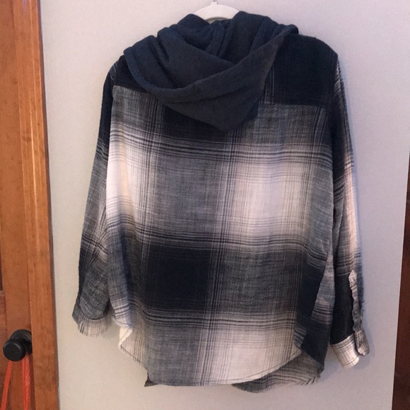 American eagle flannel hoodie - Picture 3 of 3